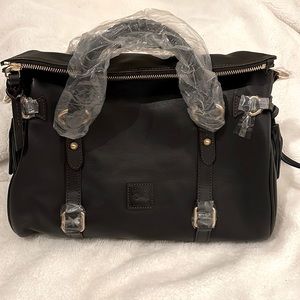 DOONEY & BOURKE Medium Satchel. New with tag. Dust bag included. Adjustble strap